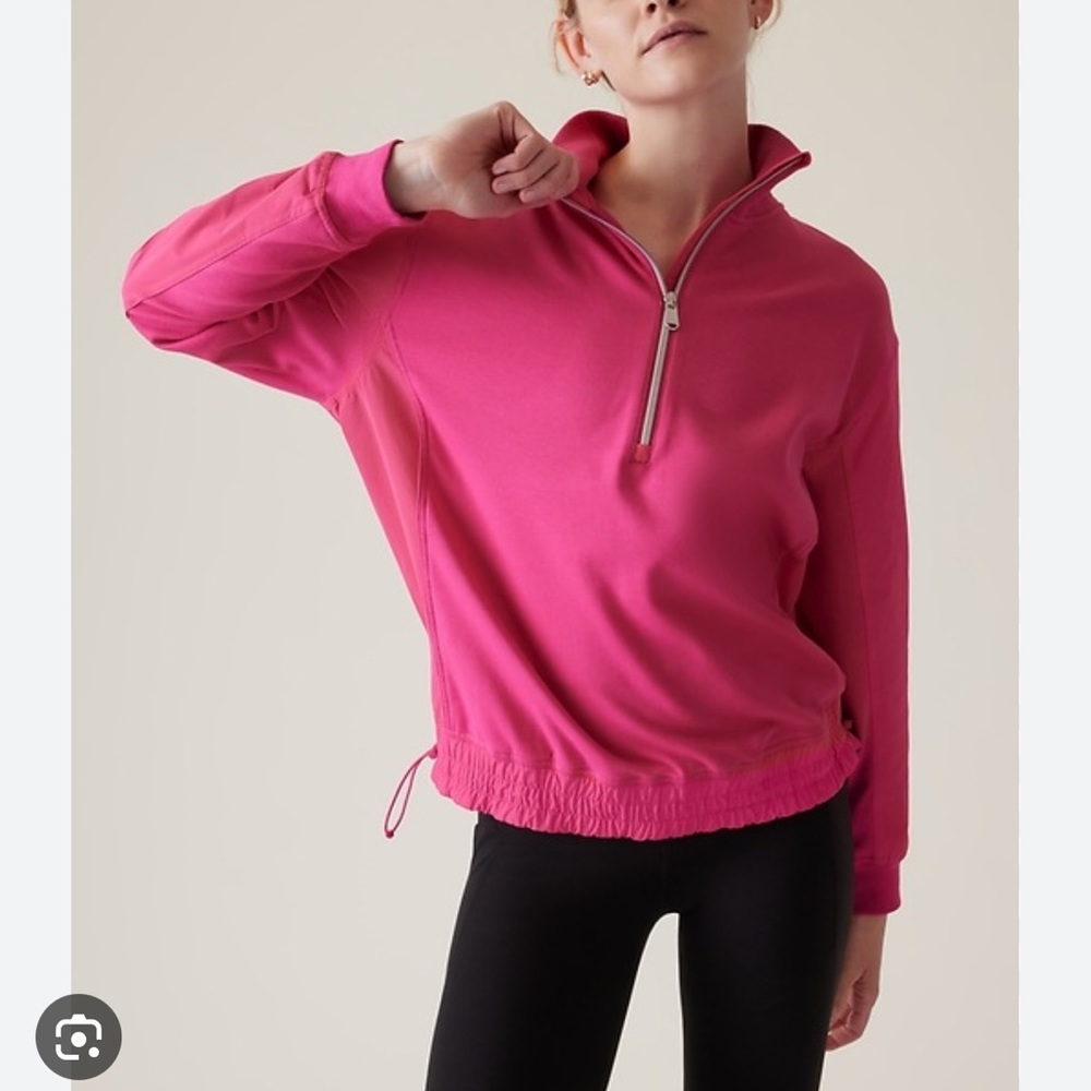 Athleta Triumph Hybrid Half Zip